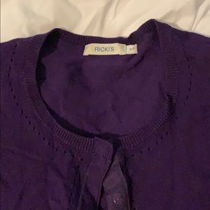 Gorgeous Purple Cardigan